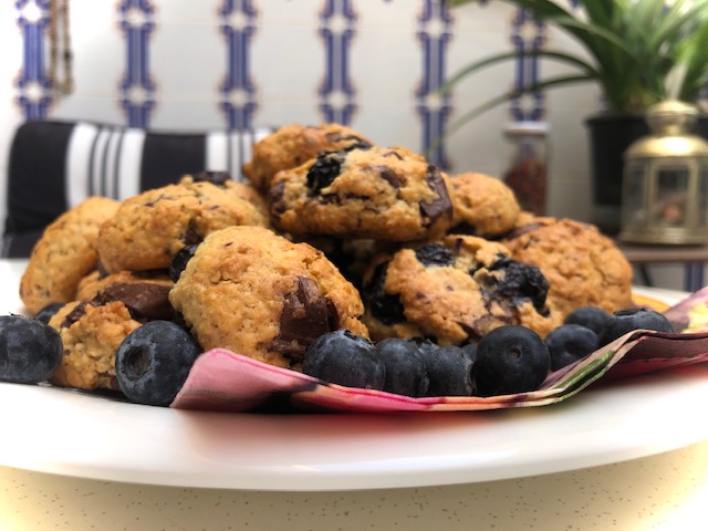Galletas de arándanos