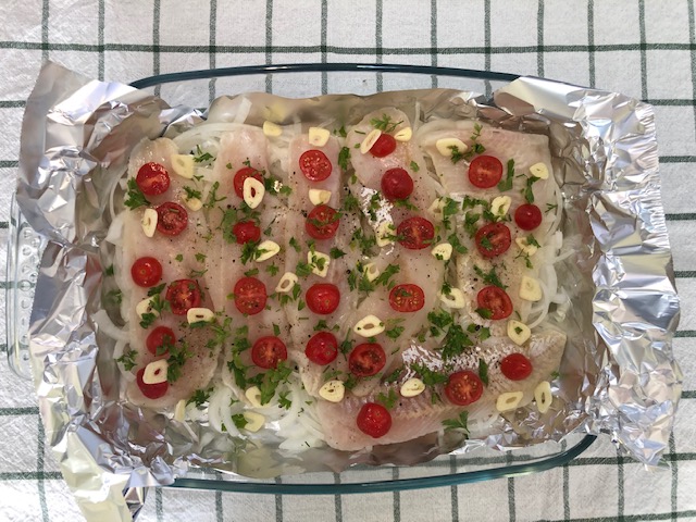 Merluza en papillote