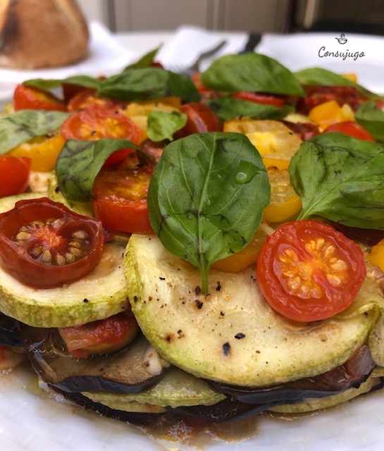 TArta de verduras al horno