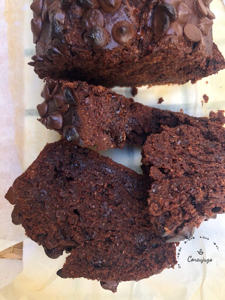 Banana bread extra chocolate