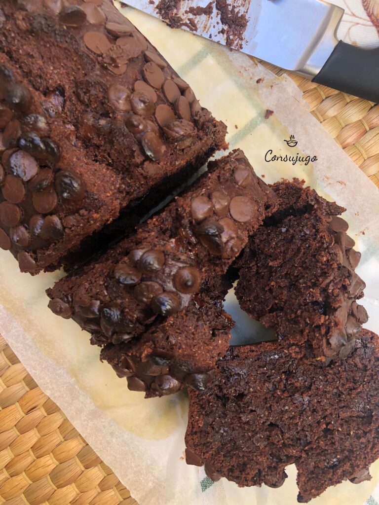Banana bread extra chocolate