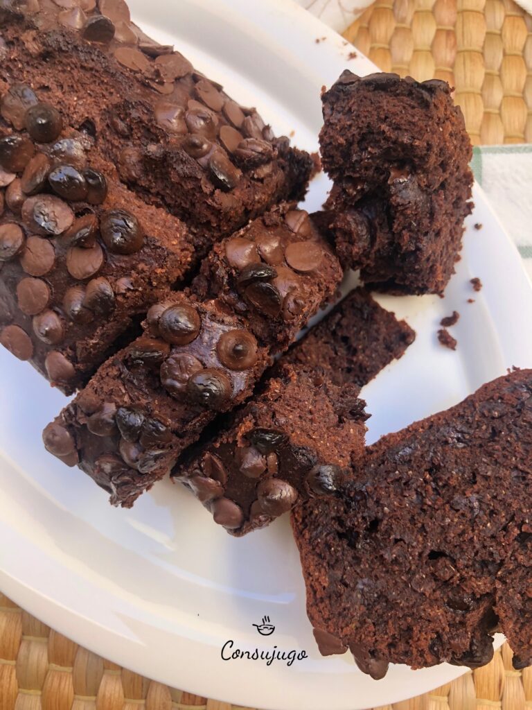 Banana bread extra chocolate