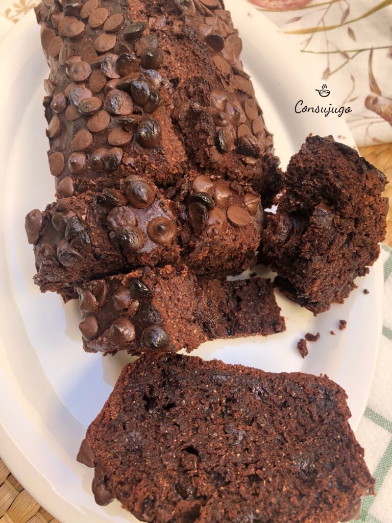 Banana bread extra chocolate