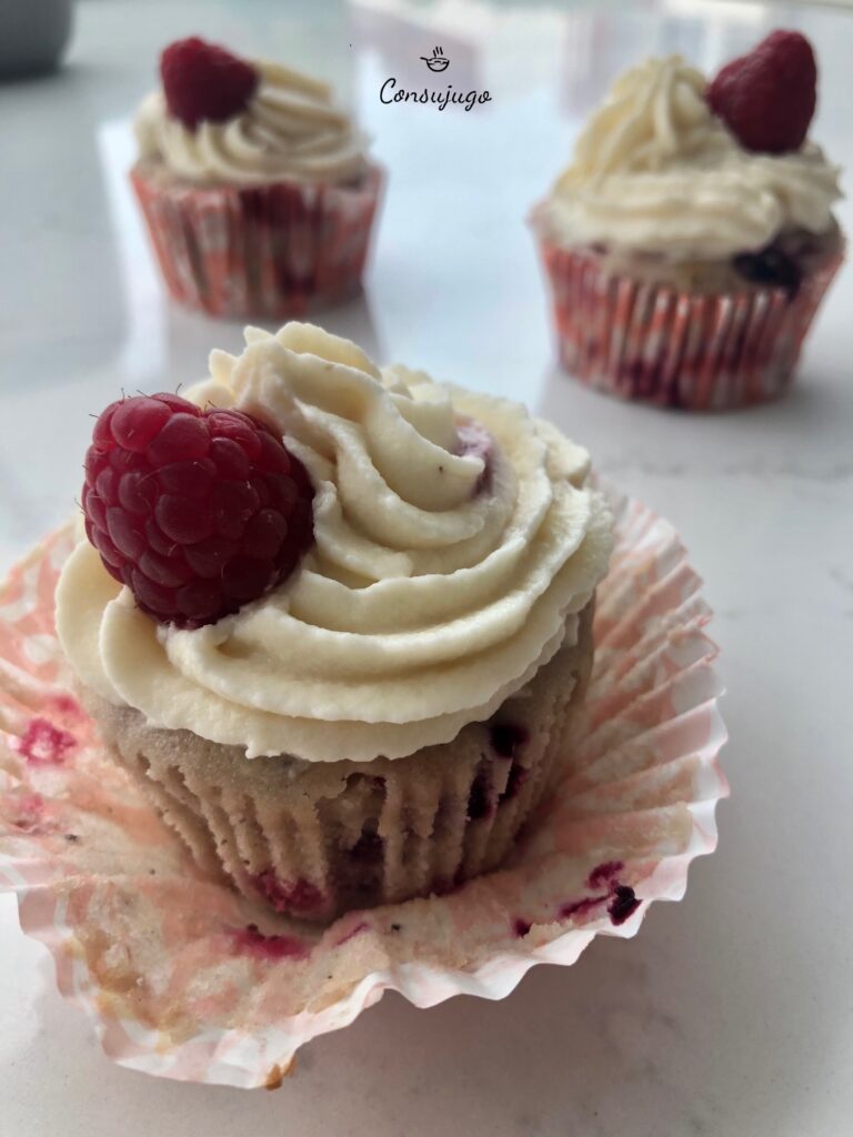 cupcakes de frutos rojos